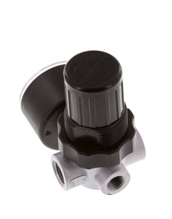 Pressure Regulator G1/4'' 450 l/min 0.15-7.0bar/2-102psi Zinc Die-Cast Standard 0