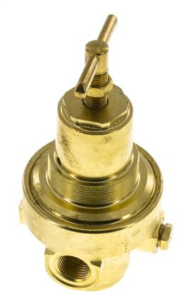 Pressure Regulator G1/2'' 1500 l/min 0.1-1.5bar/1-22psi Brass Gases Liquids