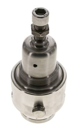Pressure Regulator G1/4'' 700 l/min 0.1-1.5bar/1-22psi Stainless Steel