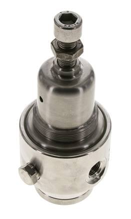 Pressure Regulator G1/4'' 700 l/min 0.1-1.5bar/1-22psi Stainless Steel