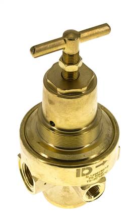 Pressure Regulator G1/2'' 1500 l/min 1.0-15.0bar/14-218psi Brass Gases Liquids