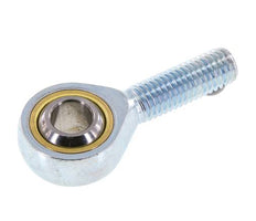 Spherical Rod-end M12 Male Zinc plated steel