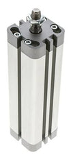 ISO 21287 Compact Double Acting Cylinder 32-125mm - Magnetic - Male Rod