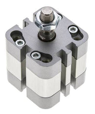 ISO 21287 Compact Double Acting Cylinder 32-5mm - Magnetic - Male Rod