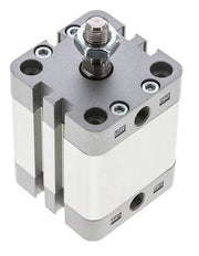 ISO 21287 Compact Double Acting Cylinder 40-25mm - Magnetic - Male Rod
