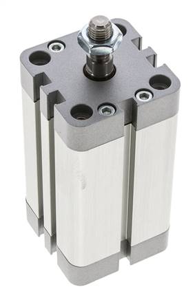 ISO 21287 Compact Double Acting Cylinder 40-60mm - Magnetic - Male Rod