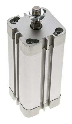 ISO 21287 Compact Double Acting Cylinder 40-80mm - Magnetic - Male Rod