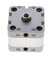 ISO 21287 Compact Double Acting Cylinder 50-10mm - Magnetic
