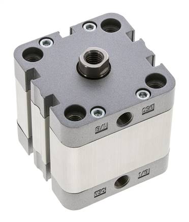 ISO 21287 Compact Double Acting Cylinder 50-20mm - Magnetic