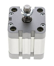 ISO 21287 Compact Double Acting Cylinder 50-25mm - Magnetic - Male Rod