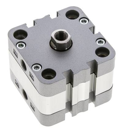ISO 21287 Compact Double Acting Cylinder 50-5mm - Magnetic