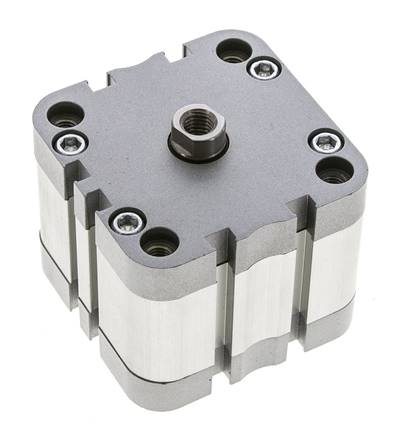 ISO 21287 Compact Double Acting Cylinder 63-15mm - Magnetic