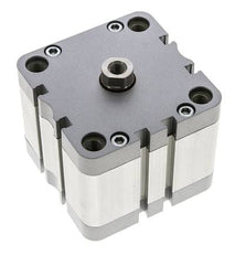 ISO 21287 Compact Double Acting Cylinder 80-25mm - Magnetic