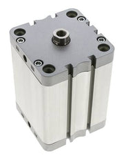 ISO 21287 Compact Double Acting Cylinder 80-80mm - Magnetic