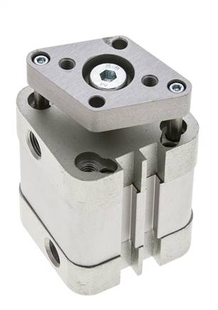 ISO 21287 Compact Double Acting Cylinder 32-15mm - Magnetic - Non-Rotating