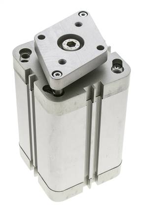 ISO 21287 Compact Double Acting Cylinder 63-80mm - Magnetic - Non-Rotating