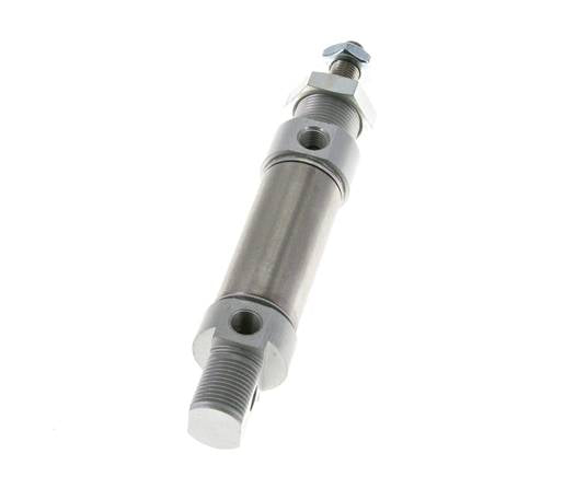 ISO 6432 Round Double Acting Cylinder 25-25mm - Magnetic
