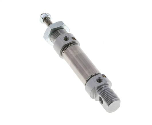 ISO 6432 Round Double Acting Cylinder 16-10mm - Magnetic - Damping
