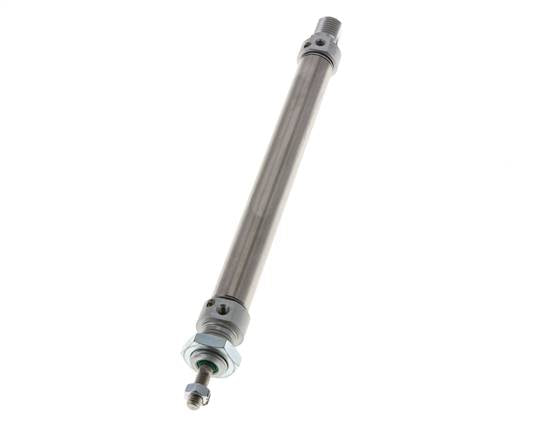 ISO 6432 Round Double Acting Cylinder 16-125mm - Magnetic - Damping