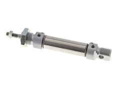 ISO 6432 Round Double Acting Cylinder 16-25mm - Magnetic - Damping