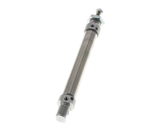 ISO 6432 Round Double Acting Cylinder 16-80mm - Magnetic - Damping