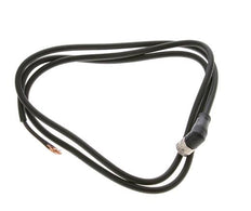 Connection Line Connector M8 1m