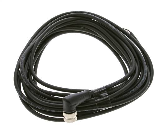 Connection Line Connector M12 5m