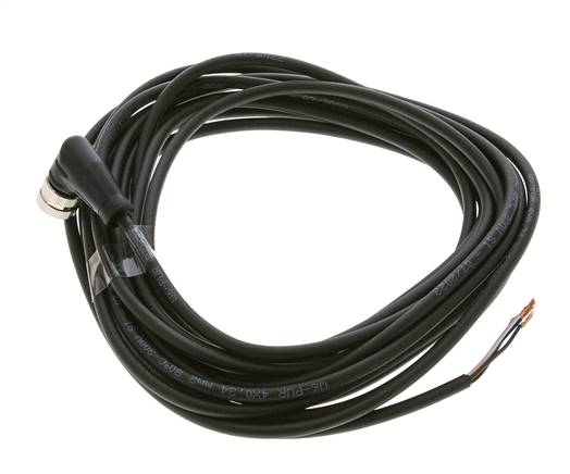 Connection Line Connector M12 5m