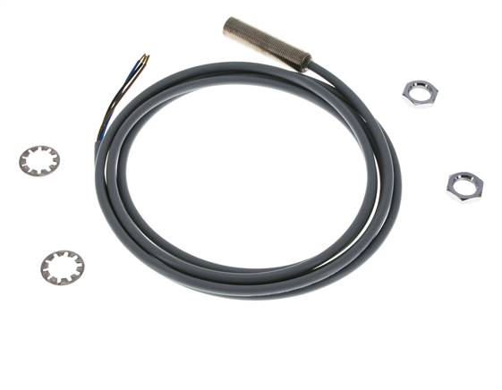 Inductive Proximity Switch 2mm M12x1 with Cable 2m