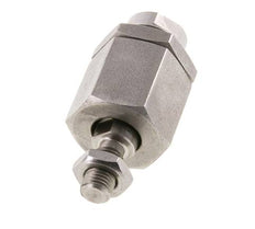 Floating Joint M10 x 1.25 for Cylinder Stainless steel 304 (1.4301)