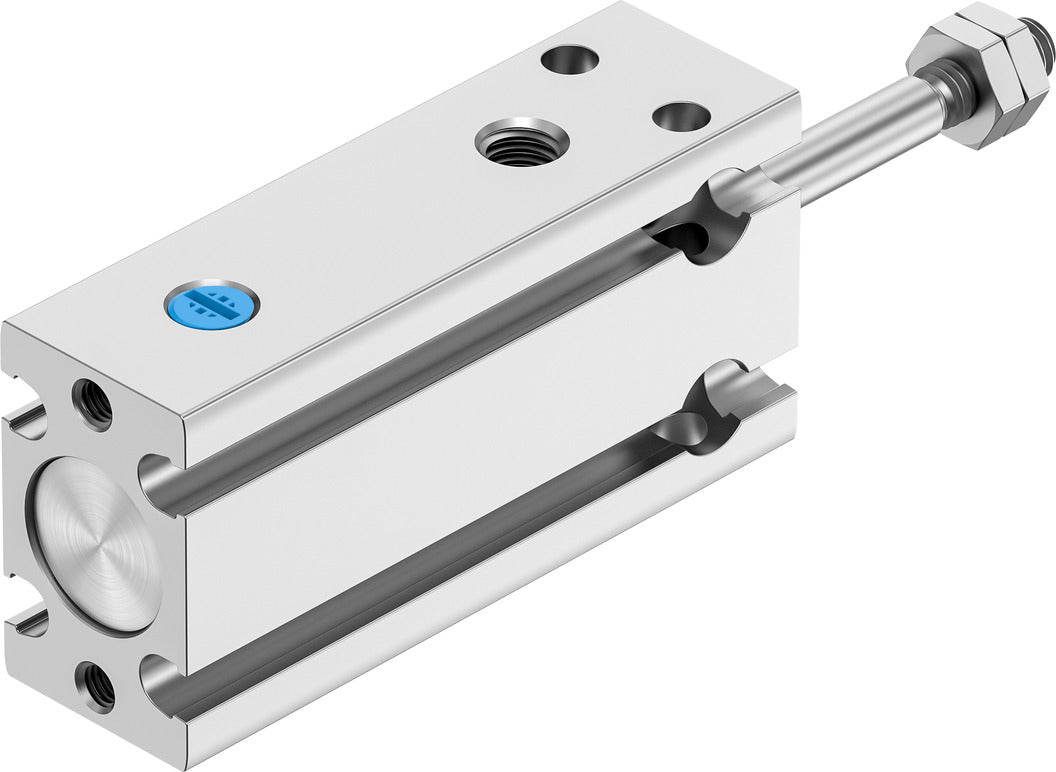 Festo Compact Cylinder 10mm Bore 15mm Stroke Single Acting - 4832172