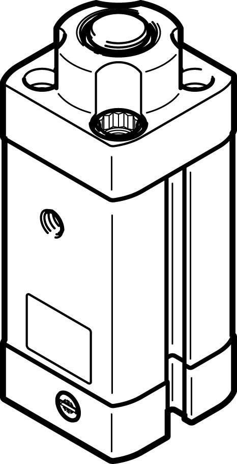 Festo Stopper Cylinder 16mm Bore 10mm Stroke Double Acting - 576058