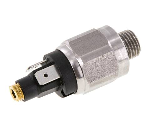 0.5 to 2bar SPDT Stainless Steel Pressure Switch G1/4'' 42VAC Flat Connector