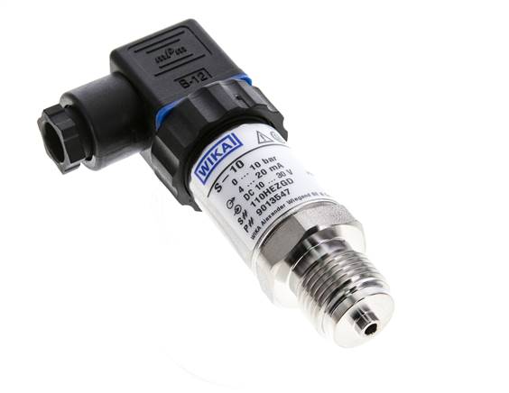 0 to 0.4bar WIKA Pressure Transducer G1/2'' 0.2%