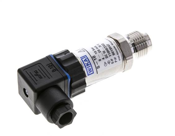 0 to 40bar WIKA Pressure Transducer G1/2'' 0.2%