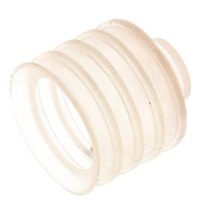 40mm Bellows Silicone Clear Vacuum Suction Cup Stroke 20mm