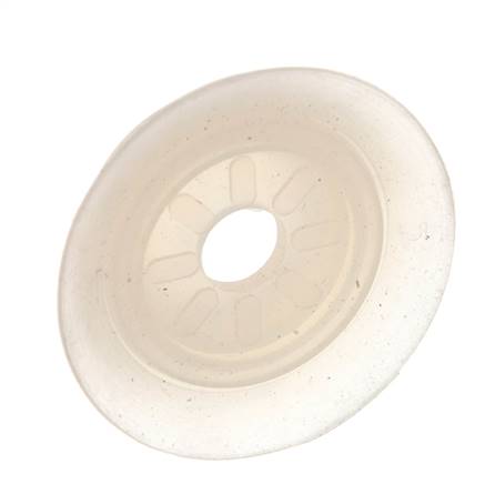 40mm Flat Silicone Clear Vacuum Suction Cup G 1/8 inch Female Stroke 3mm Thin Lips