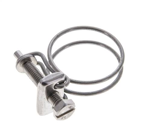 31 - 35 mm Hose Clamp Galvanised Steel