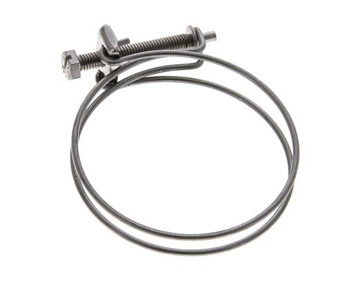 70 - 75 mm Hose Clamp Galvanised Steel
