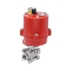 Rp 1-1/2'' 2-Way Stainless Steel Electrical Ball Valve 24V AC/DC