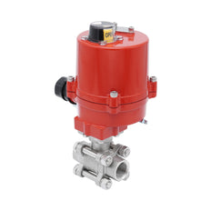Rp 1-1/4'' 2-Way Stainless Steel Electrical Ball Valve 24V AC/DC