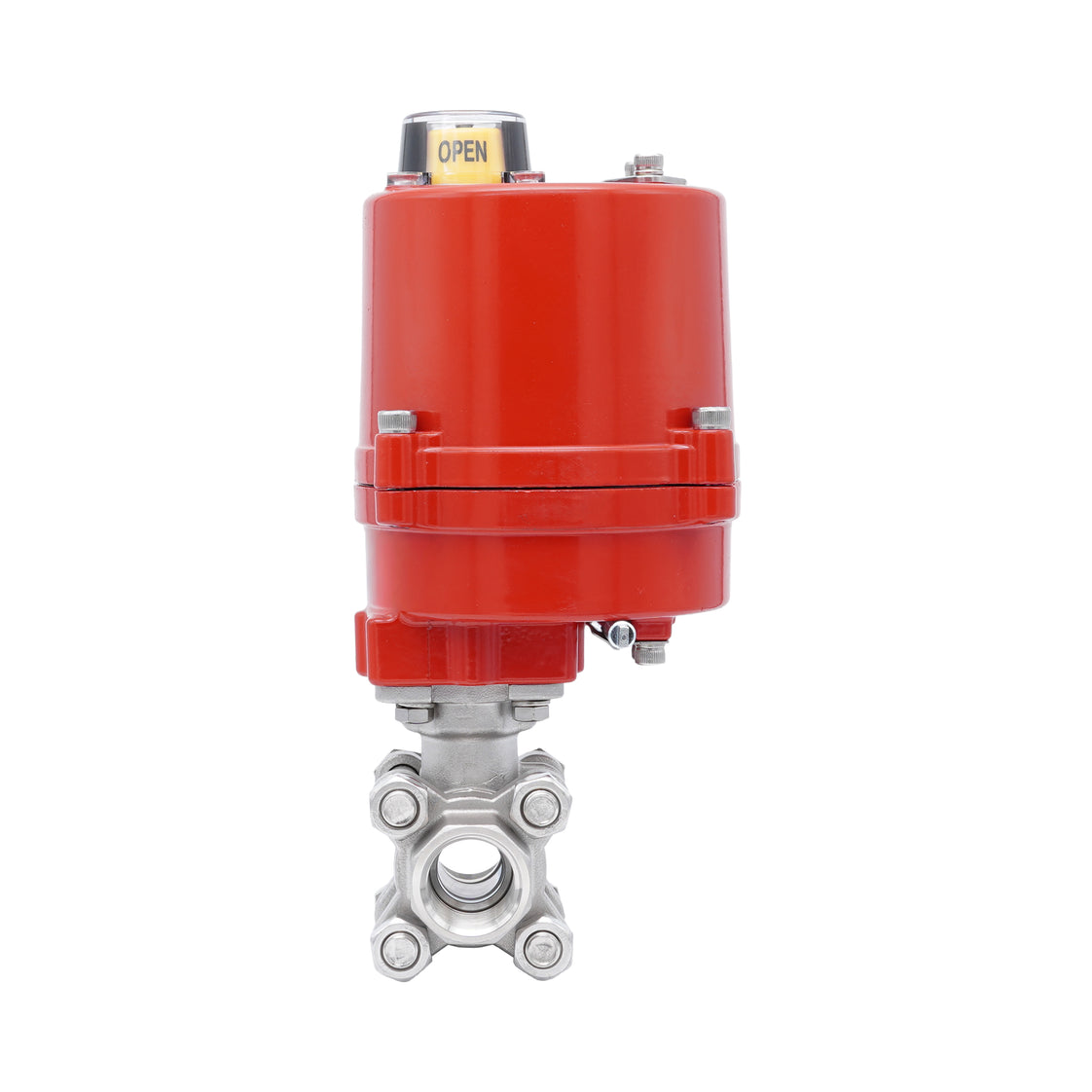 Rp 1-1/4'' 2-Way Stainless Steel Electrical Ball Valve 24V AC/DC