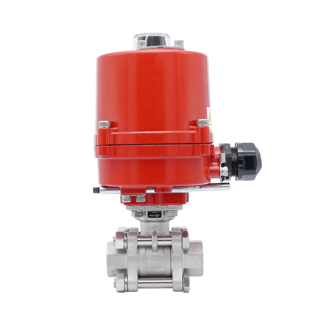 Rp 1-1/4'' 2-Way Stainless Steel Electrical Ball Valve 24V AC/DC