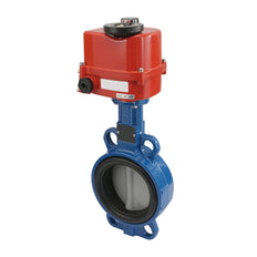 DN100 (4 inch) 100-240 V AC on/off Electric stainless steel CBA Butterfly Valve Wafer EPDM
