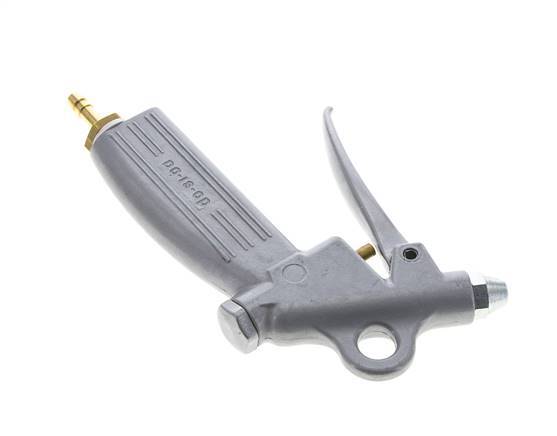 6mm Adjustable Flow Aluminum Air Blow Gun Short Nozzle