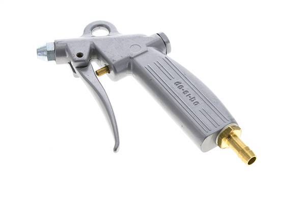 9mm Adjustable Flow Aluminum Air Blow Gun Short Nozzle