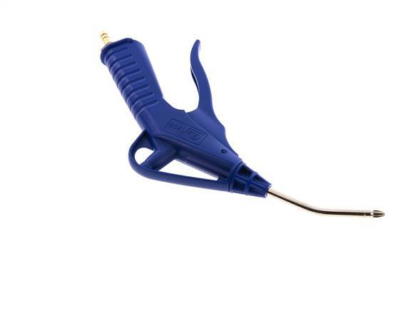 6mm Plastic Air Blow Gun Fixed Noise Protection Nozzle