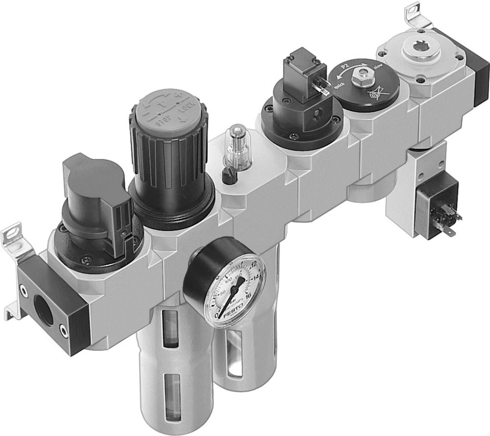 Festo Air Preparation Unit G3/4'' 2.5-12bar 3700l/min 40µm Maxi - 185849
