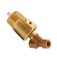 G2-1/2'' PTFE/NBR 10bar NC Angle Seat Valve (Closes Ag. Flow) Brass AL2