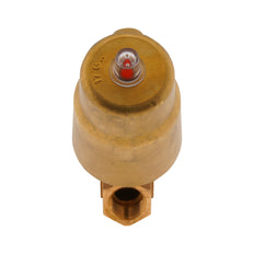 G2-1/2'' PTFE/NBR 10bar NO Angle Seat Valve Brass/Alu AL2